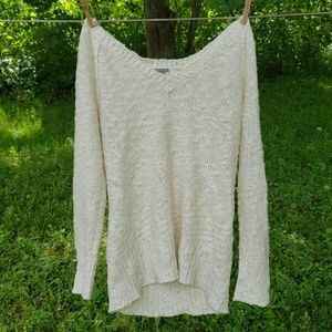 Oversize high-low sweater